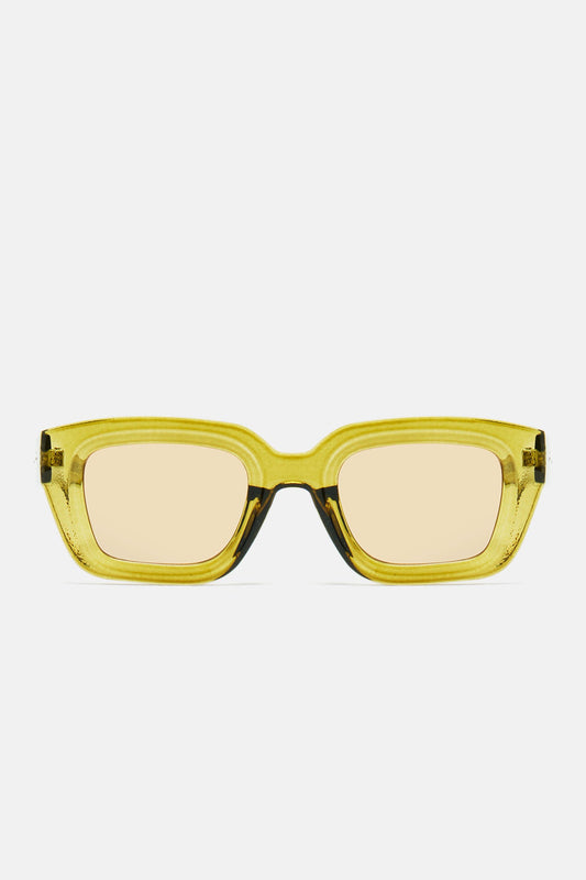 Throwing No Shade Sunglasses - Yellow/combo