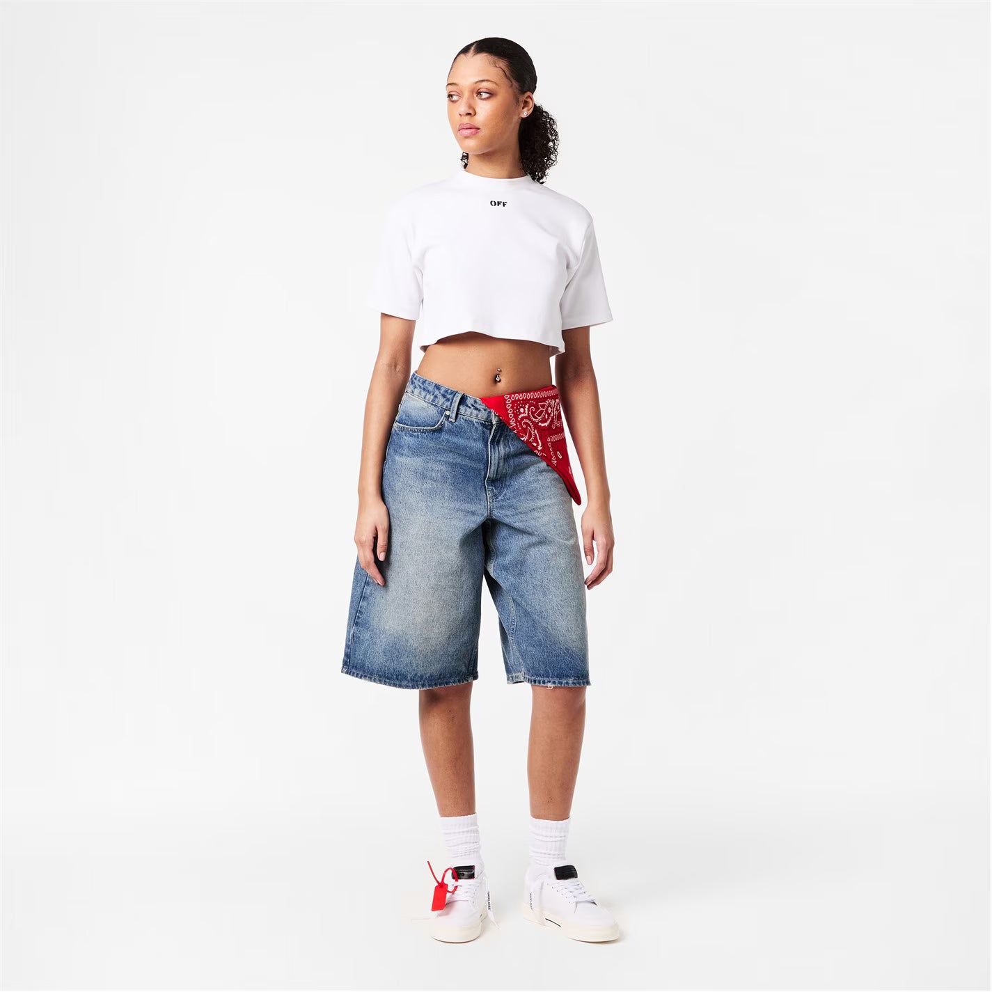 Women's Low Vulcanised Canvas Trainers, Classic Four Arrows Sneakers