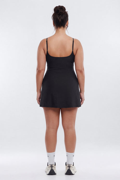 AirSculpt™ 2-in-1 Sports Dress - Black