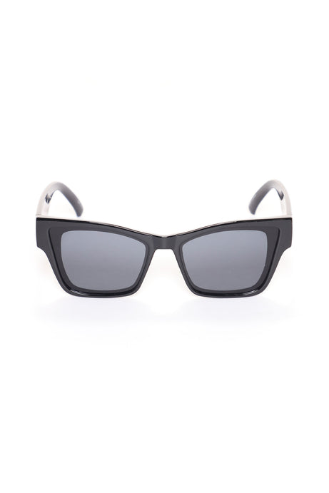 Leaving You On Read Sunglasses - Black