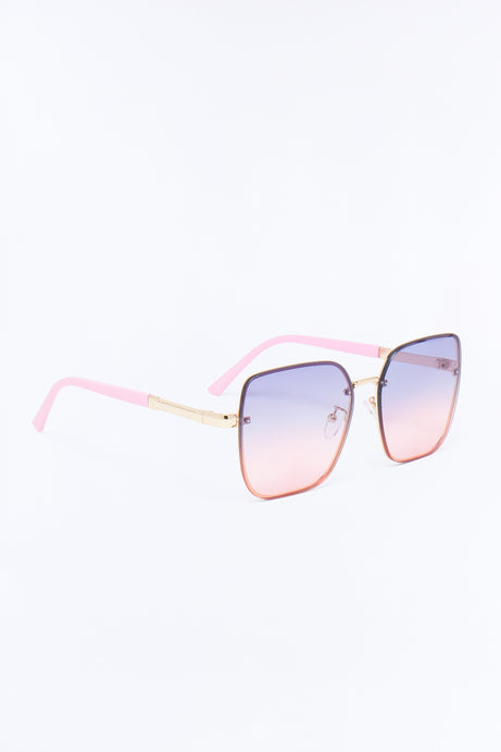 Sour Power Cat Eye Sunglasses - Pink/combo