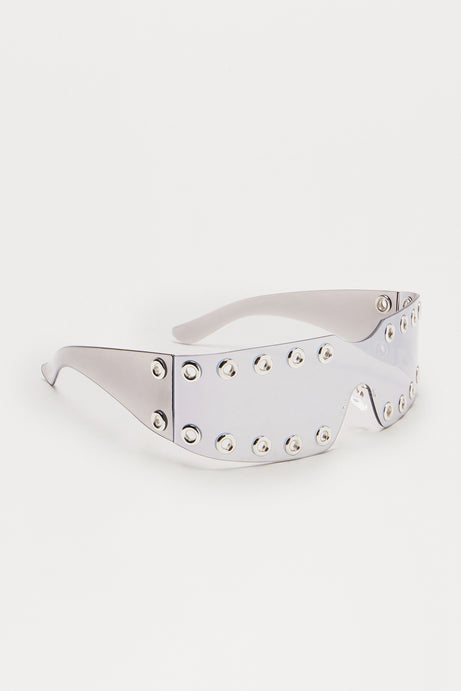 Rockstar Wifey Sunglasses - Silver
