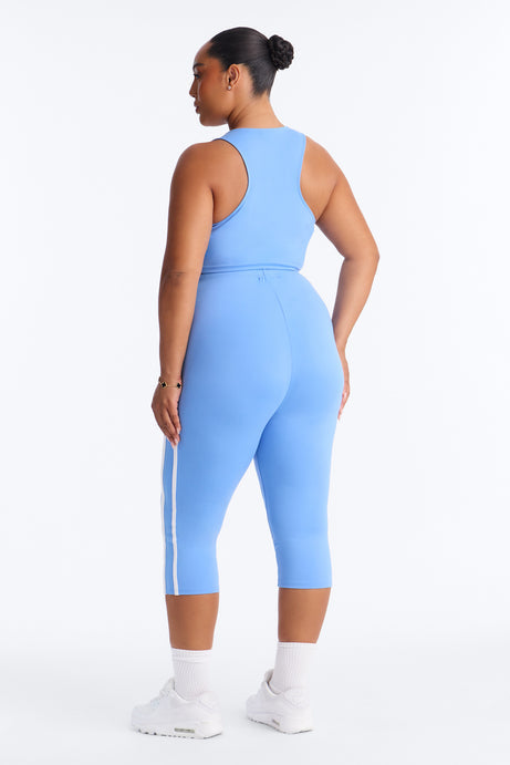 Athena Capri Set - Blue/combo