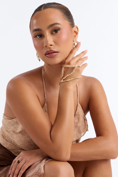 Kia Hand Cuff - Gold