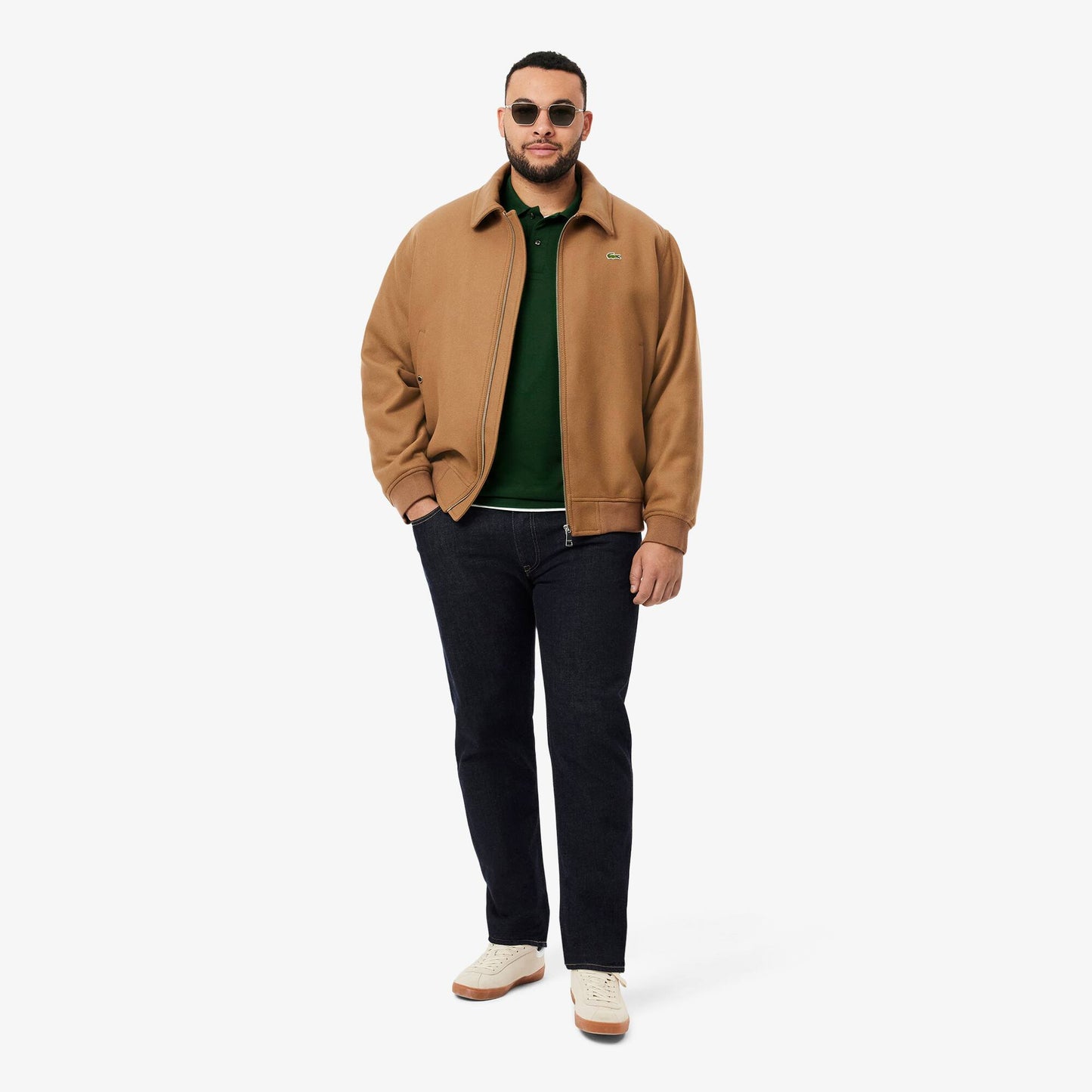 Classic Fit Long Sleeved L.12.12 Polo Shirt