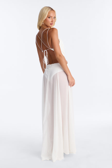 Selene Chiffon Maxi Dress