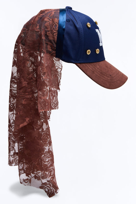 NY Street Star Baseball Hat - Navy/combo