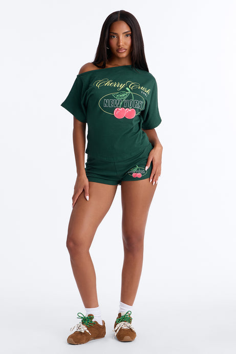 Cherry Crush Short Set - Hunter