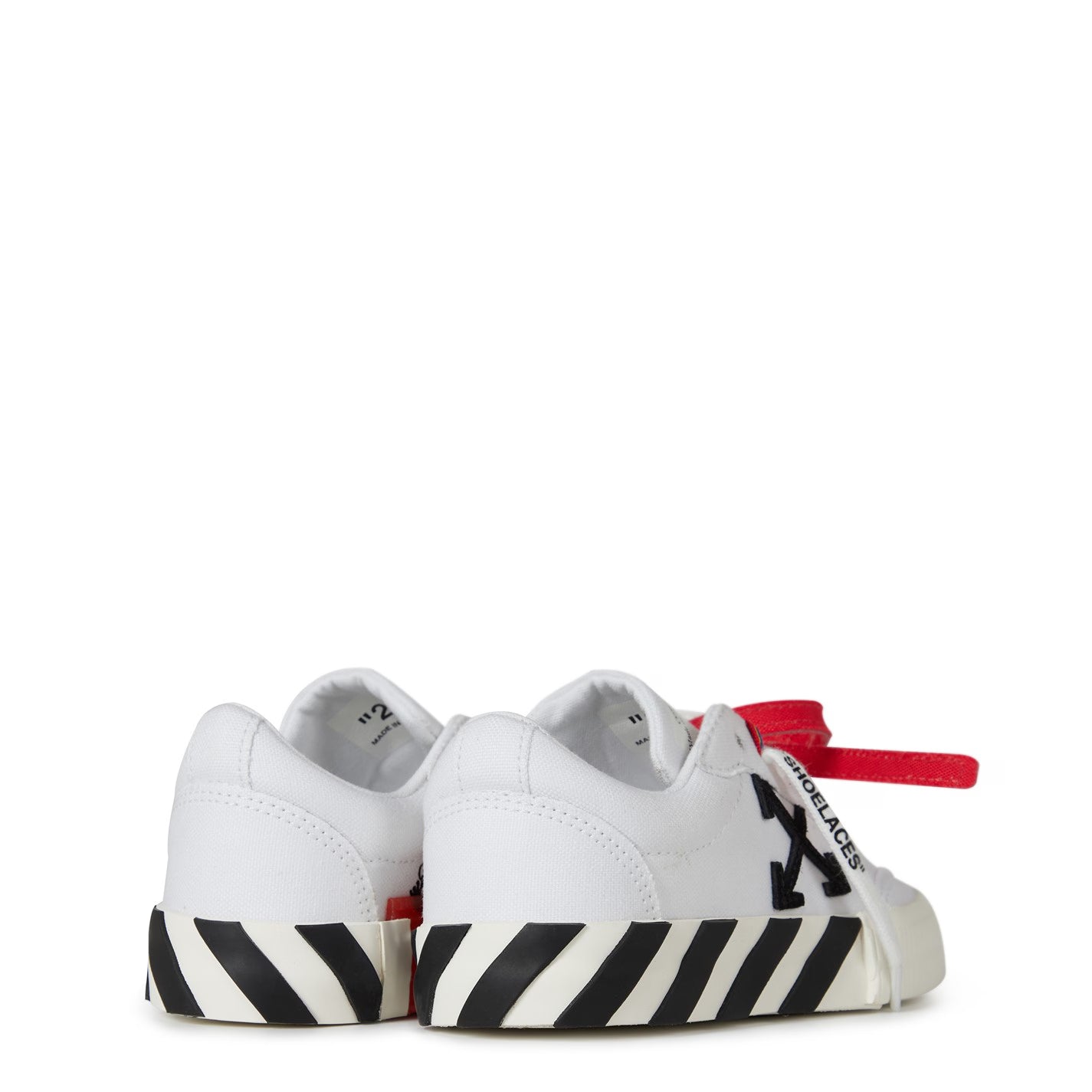 Kids Juniors Vulcanised Lace-Up Trainers, Signature Arrows Motif