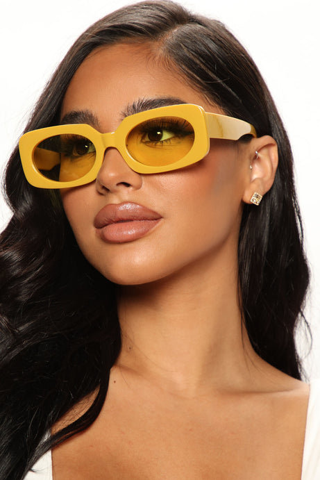 Out Of The Office Sunglasses - Yellow