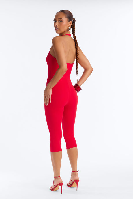 Ria Premium Modal Capri Jumpsuit