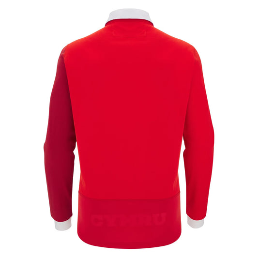 Wales Rugby Long Sleeve Home Shirt 2025 Adults