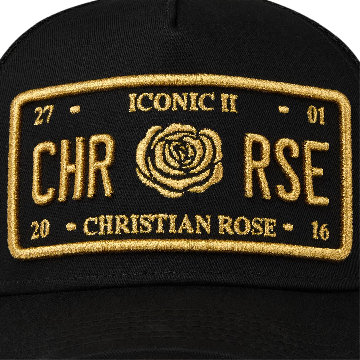 Iconic II Plate Trucker Cap