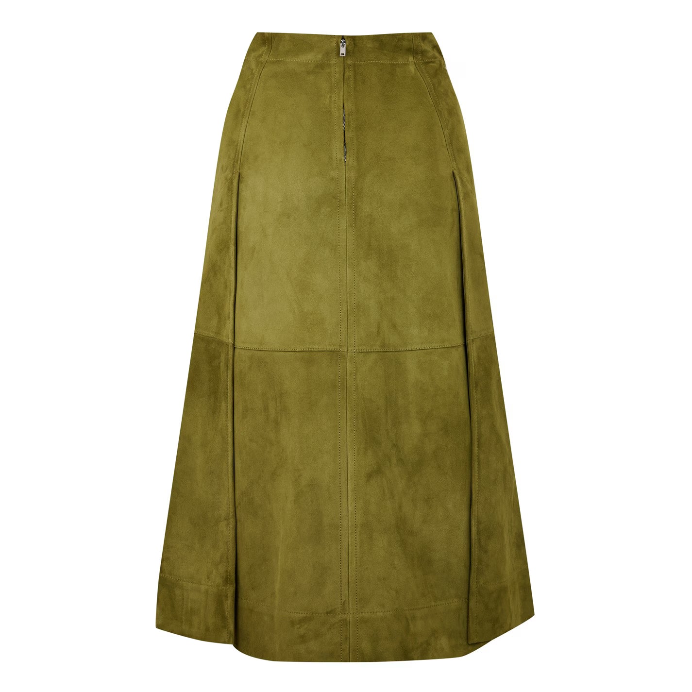 Suede Leather Skirt