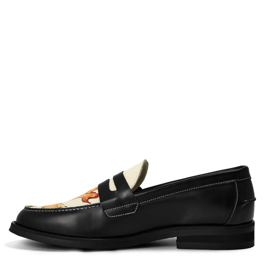 Duke and Dexter Men's Pin Up Penny Loafers