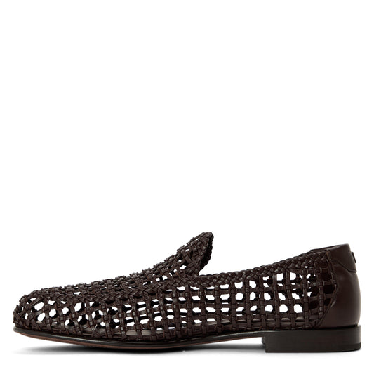 Fendi Mens Braided Loafers