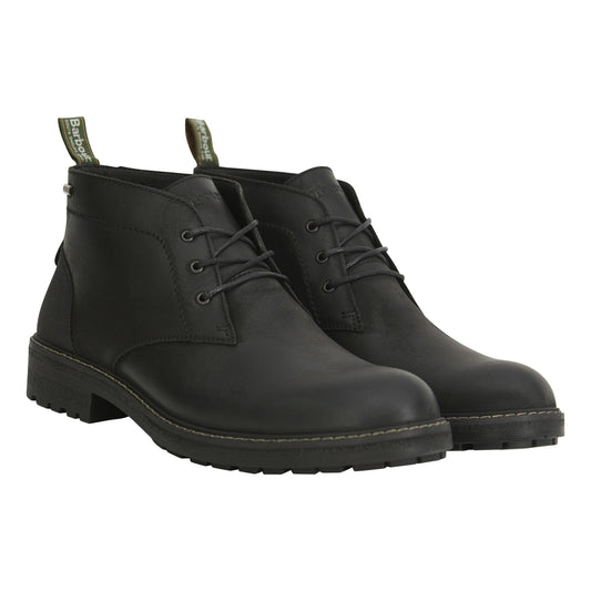Barbour Men's Shawdon Leather Lace-Up Chukka Boots
