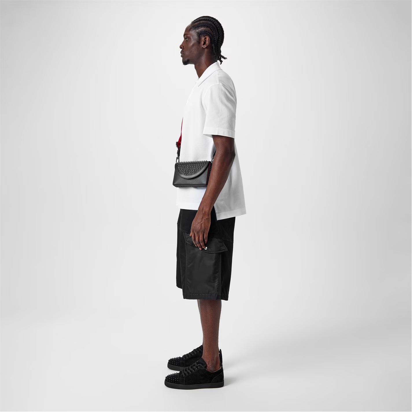 Men's Louis Junior Spikes Suede Trainers