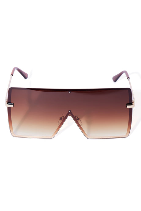 You Wish You Could Sunglasses - Brown