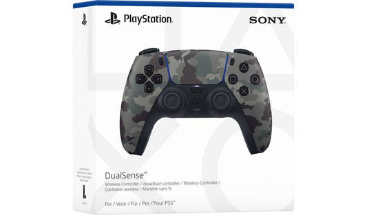 Sony DualSense PS5 Wireless Controller - Grey Camo