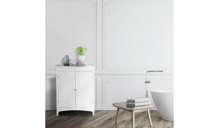 Teamson Home Glancy 2 Door Cabinet - White