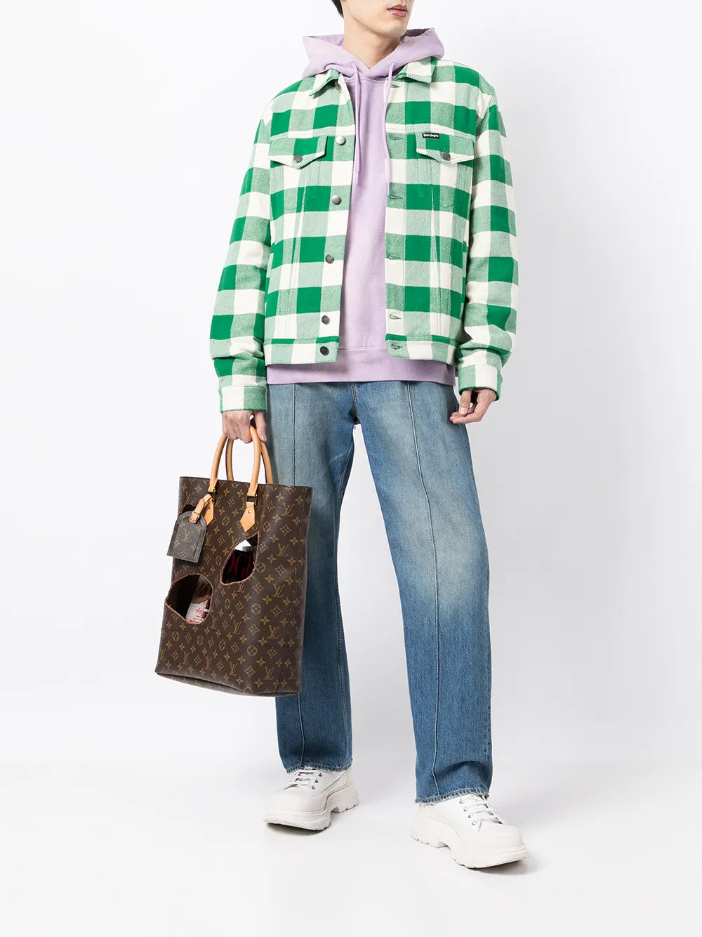 Louis Vuitton Pre-Owned x Comme des Garçons 2014 limited edition Halls tote bag