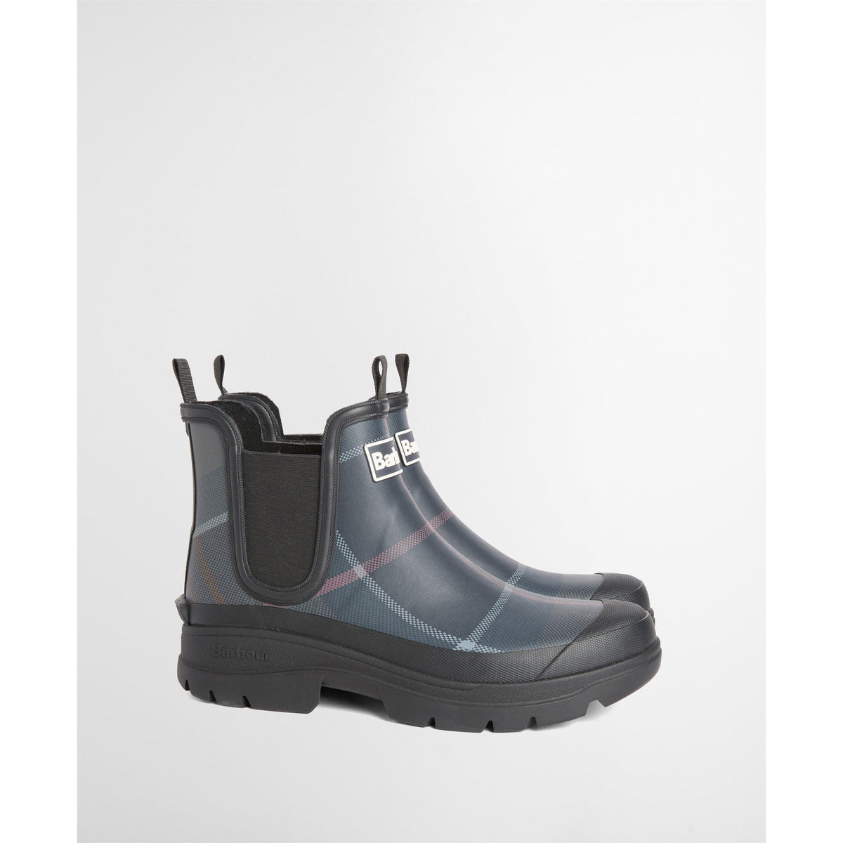 Barbour Men's B.Li Nimbus Tartan Waterproof Wellingtons
