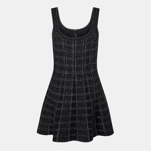 GUCCI Lamé Button Dress