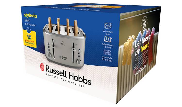 Russell Hobbs Stylevia 4 Slice Mocha Toaster 26293