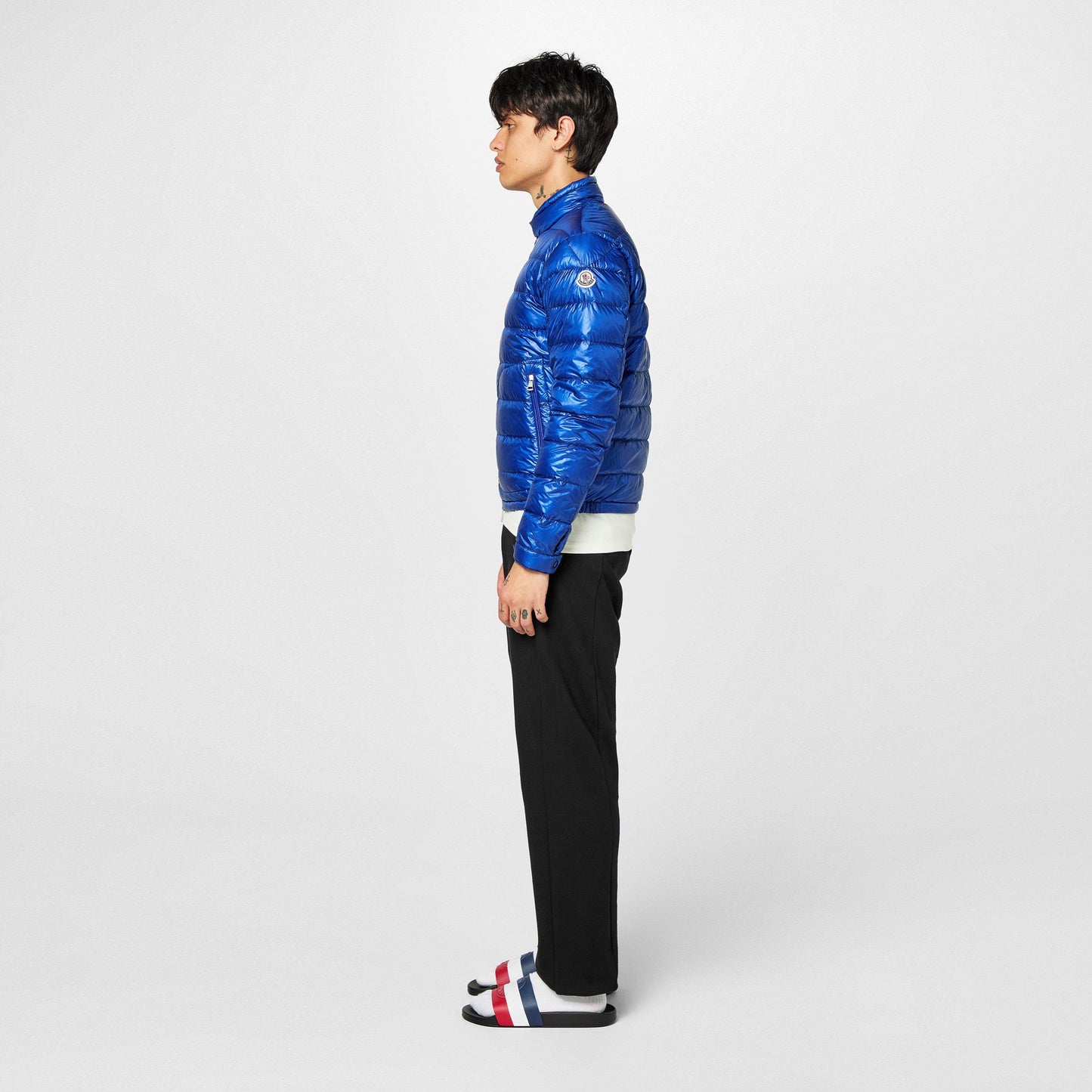 Moncler Men's Basile Logo Sliders