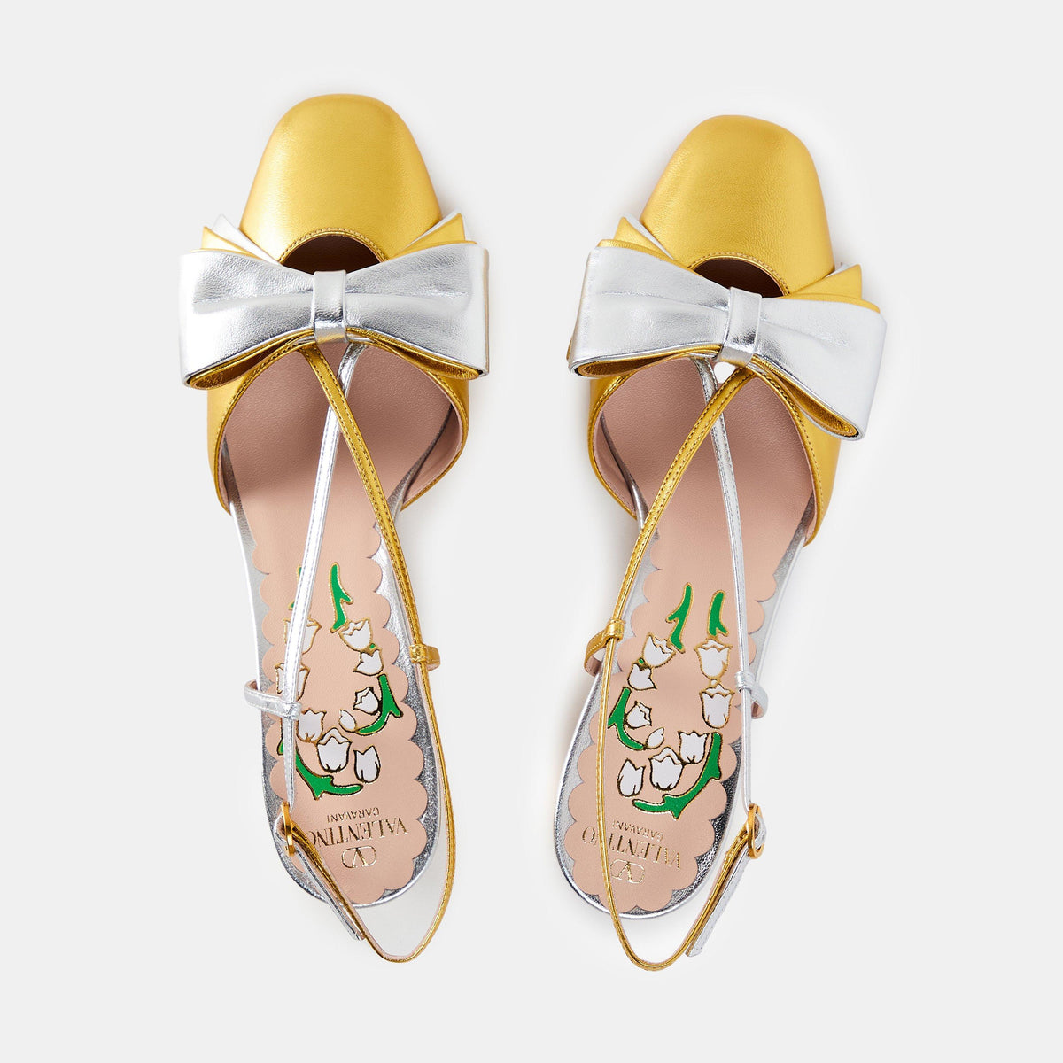 Valentino Garavani Bowow 45mm Slingback Pumps