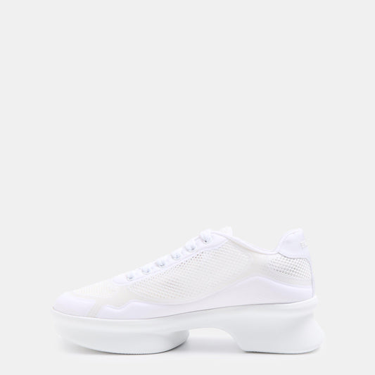 Prada Women's Nylon and Mesh Chunky Trainers