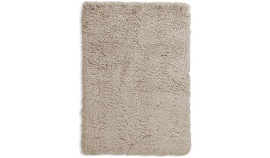 Habitat Airmaster Plain Sand Shaggy Rug - 160x230cm