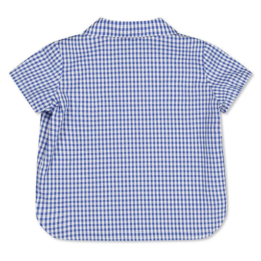 Gucci Kids' Oxford Short Sleeve Shirt