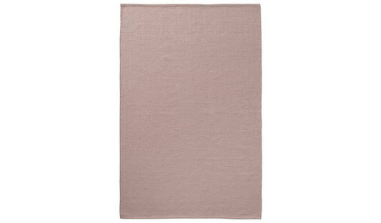Argos Home Plain Pink Cotton Flatweave Rug - 60x90cm