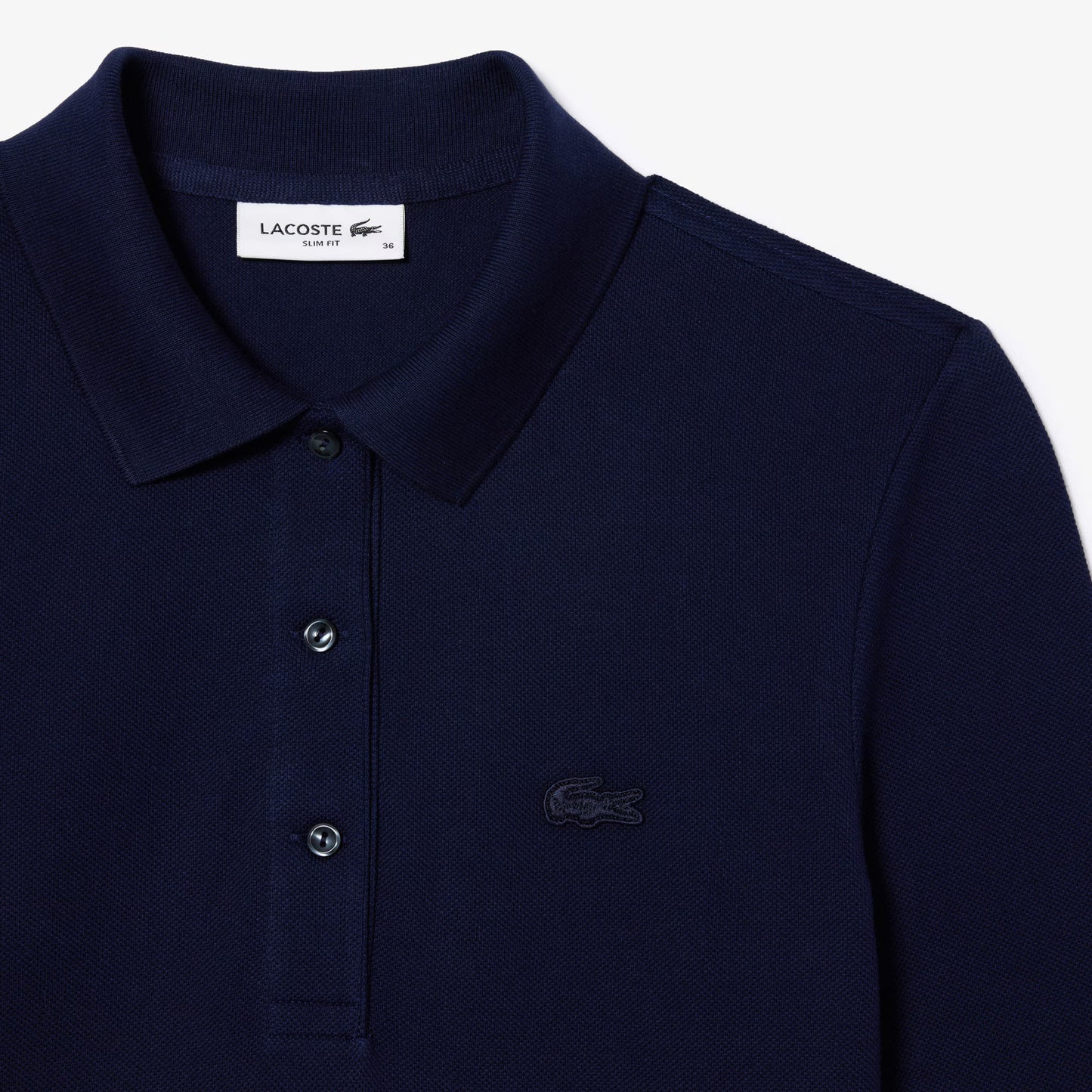 Slim Fit L.12.D Three Quarter Sleeve Polo Shirt
