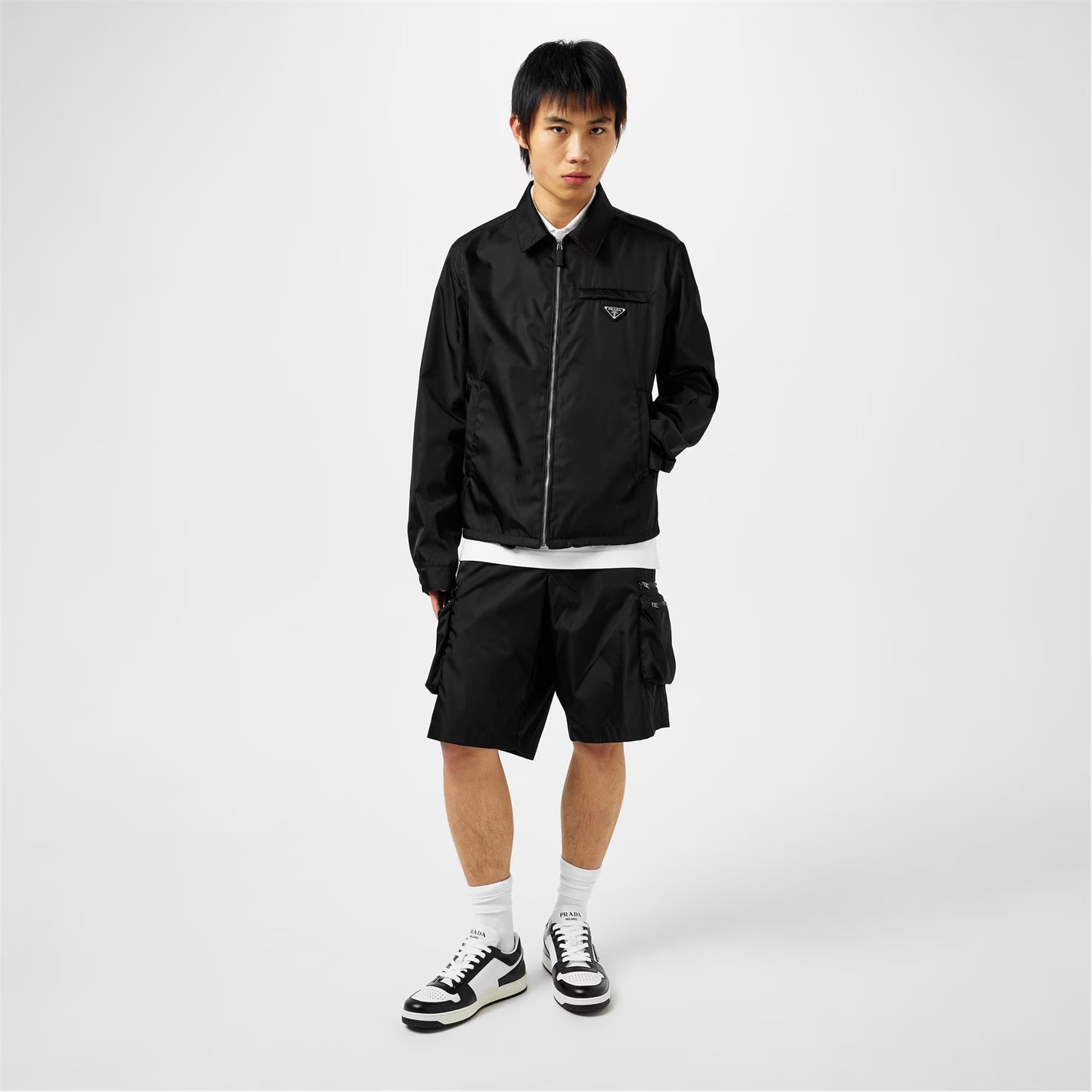Men's Re-Nylon Blouson Long Sleeve Overshirt