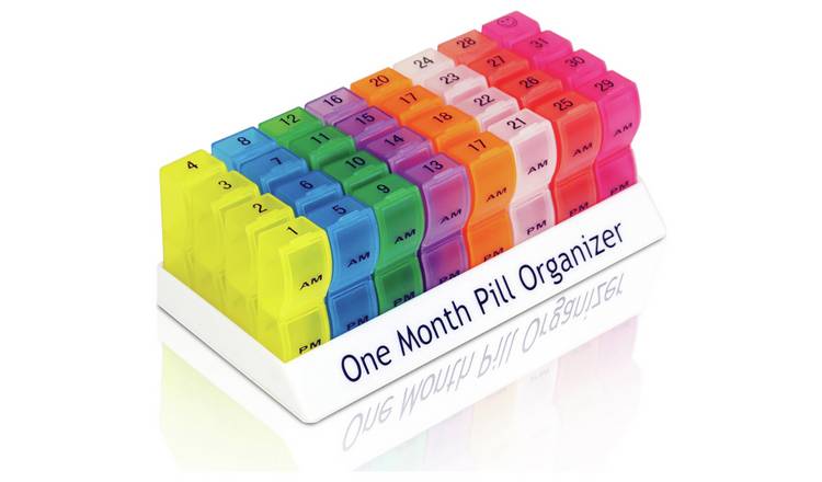Aidapt Monthly Pill Organizer Box