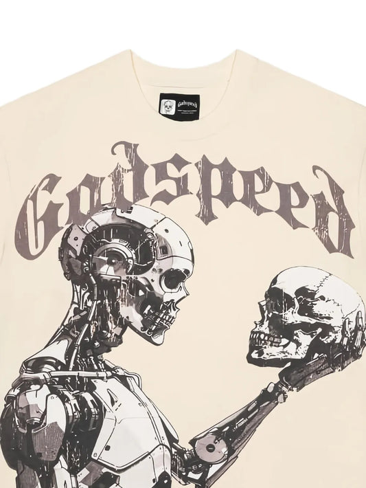 GODSPEED Mankind Vs Ai III crew-neck T-shirt