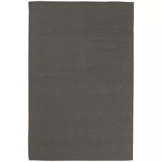 Argos Home Plain Grey Cotton Flatweave Rug - 60x90cm