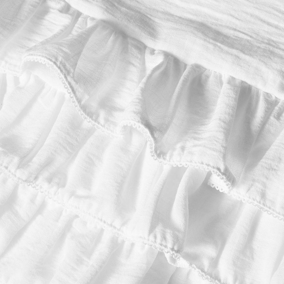 Grace Jacob Women's Alba Ruffle Mini Skirt