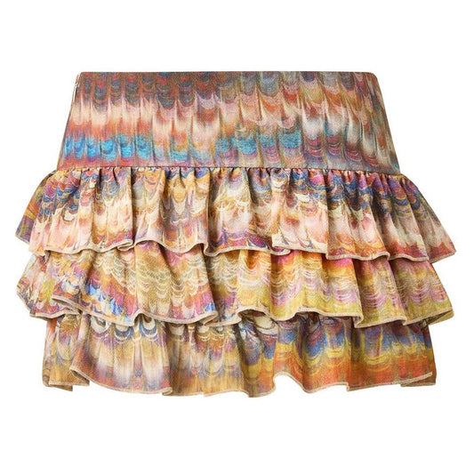 Grace Jacob Women's Tora Ruffle Mini Skirt