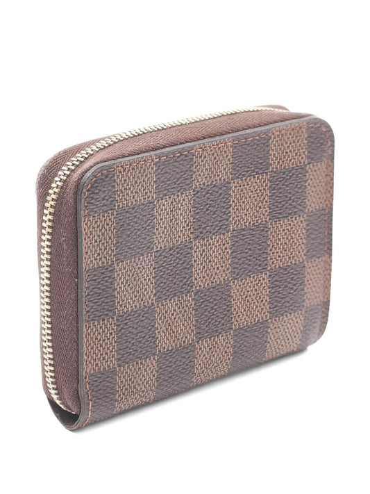 Louis Vuitton Pre-Owned 2015 Zippy Damier Ebène wallet