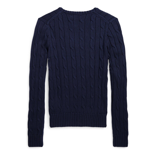 Polo Ralph Lauren Women's Cable-Knit V-neck Jumper