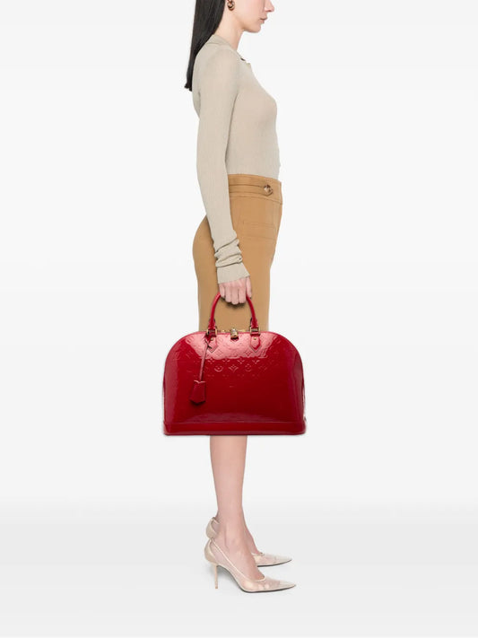 Louis Vuitton Pre-Owned 2013 Monogram Vernis Alma GM handbag