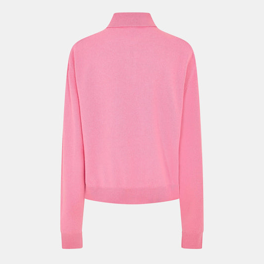Miu Miu Women's Cashmere Argyle Crew Neck Jumper