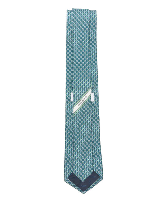 Ferragamo patterned tie