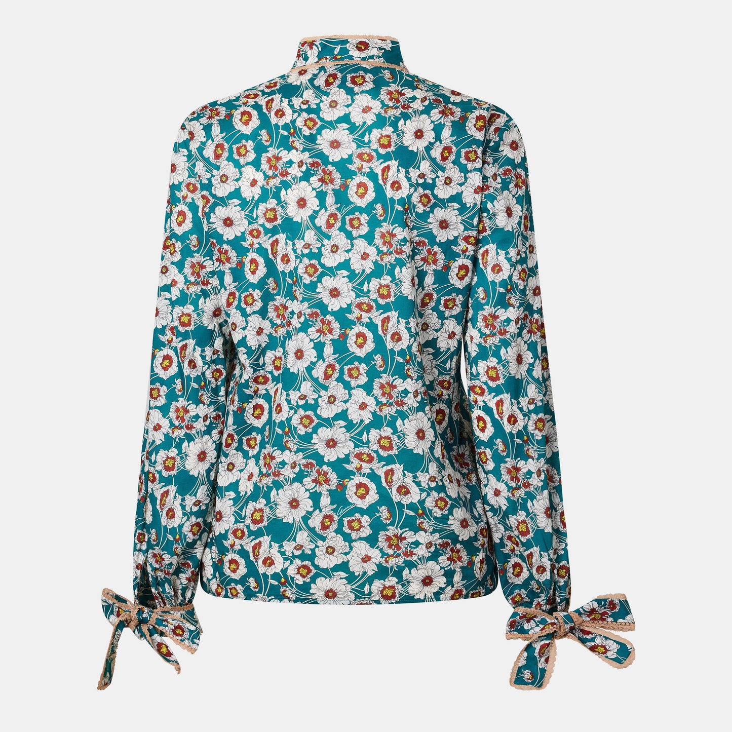 Gucci Women's Patterned Long Sleeve Tailored Fit Shirt
