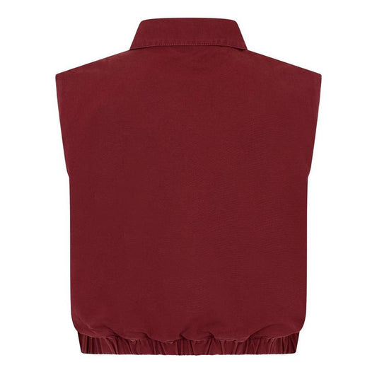 Miu Miu Washed Poplin Vest