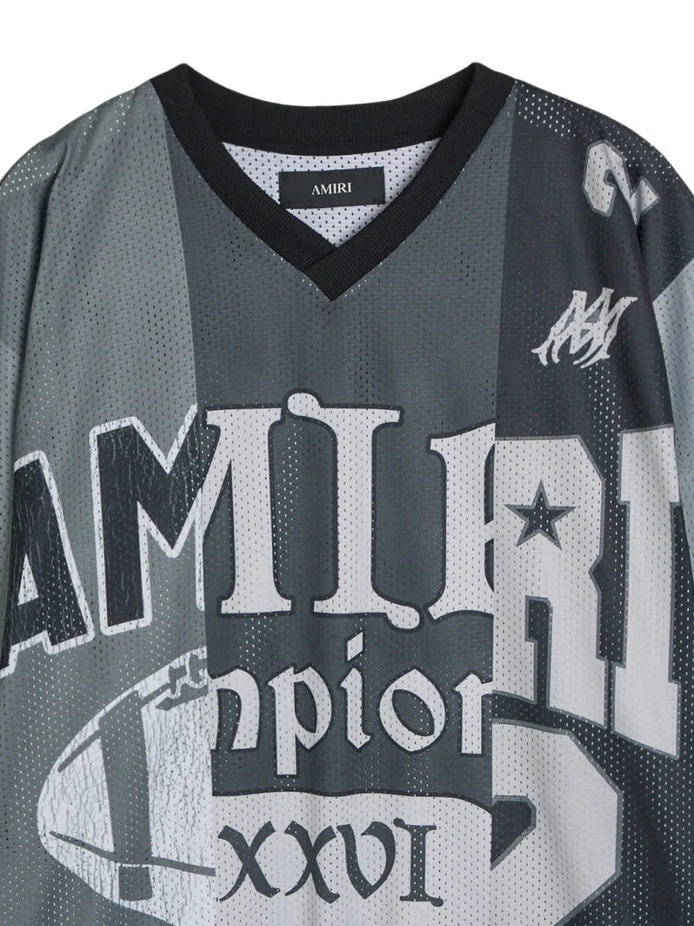 AMIRI graphic-print V-neck T-shirt